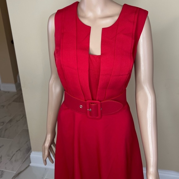 𝅺City chic belted dress - Picture 3 of 13